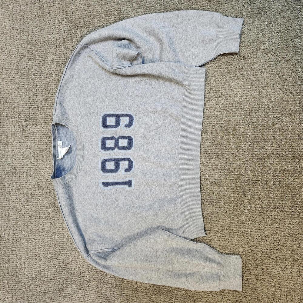 Altar'd State Sweater Gray Long Sleeve Pullover Size XL